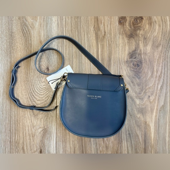 Teddy Blake Gray “The Sara” Crossbody Bag NWT - Picture 7 of 7